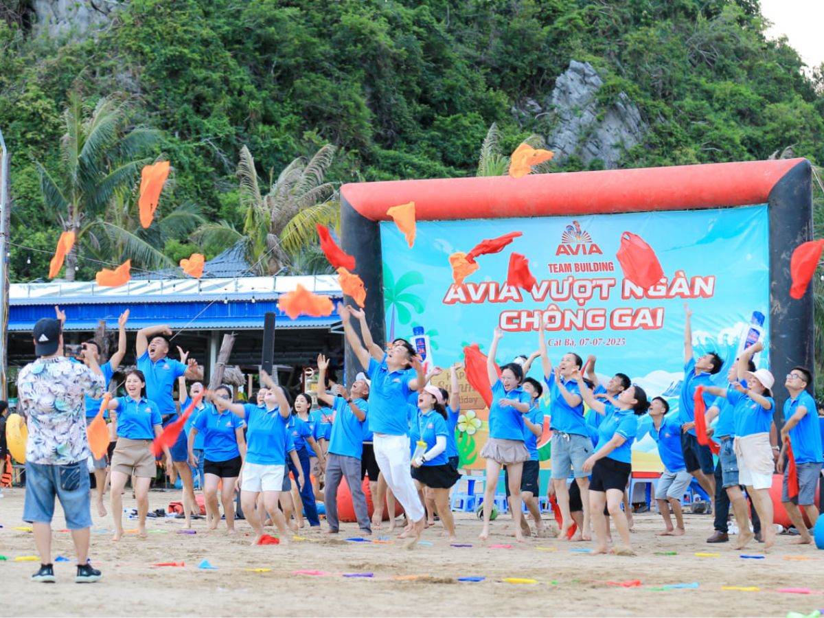 Lịch trình chi tiết cho chuyến team building Cát Bà tháng 6 trong 2 ngày 1 đêm.