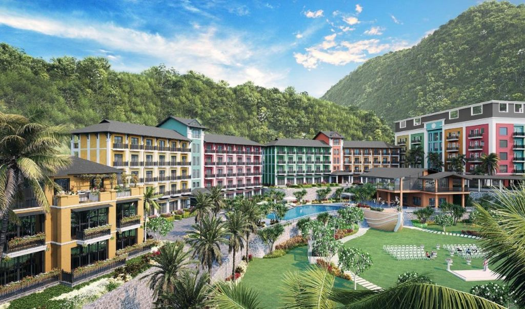 The May Legend CatBa Resort tọa lạc tại vị trí đắc địa trên đảo Cát Bà