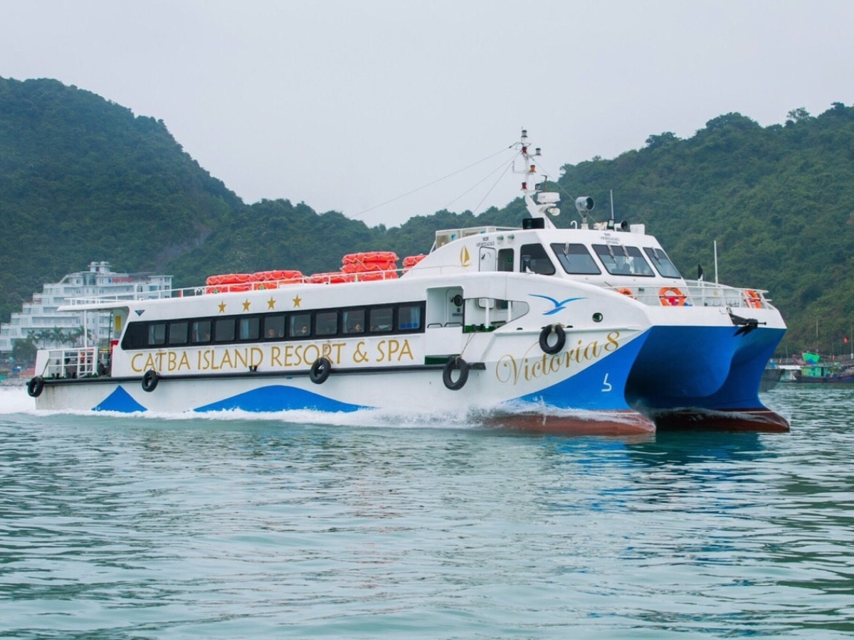 Tàu cao tốc Hải Phòng đi Cát Bà