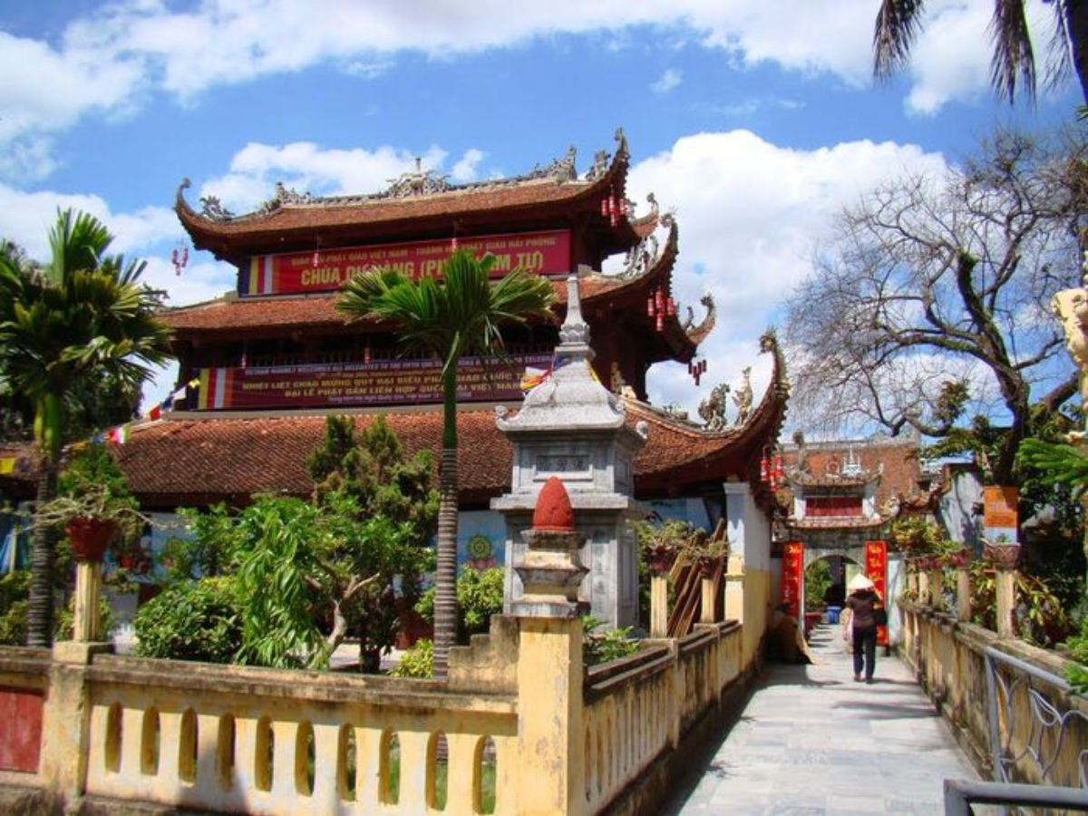 Chùa Trúc Lâm Tự Tràng Kênh tại khu di tích