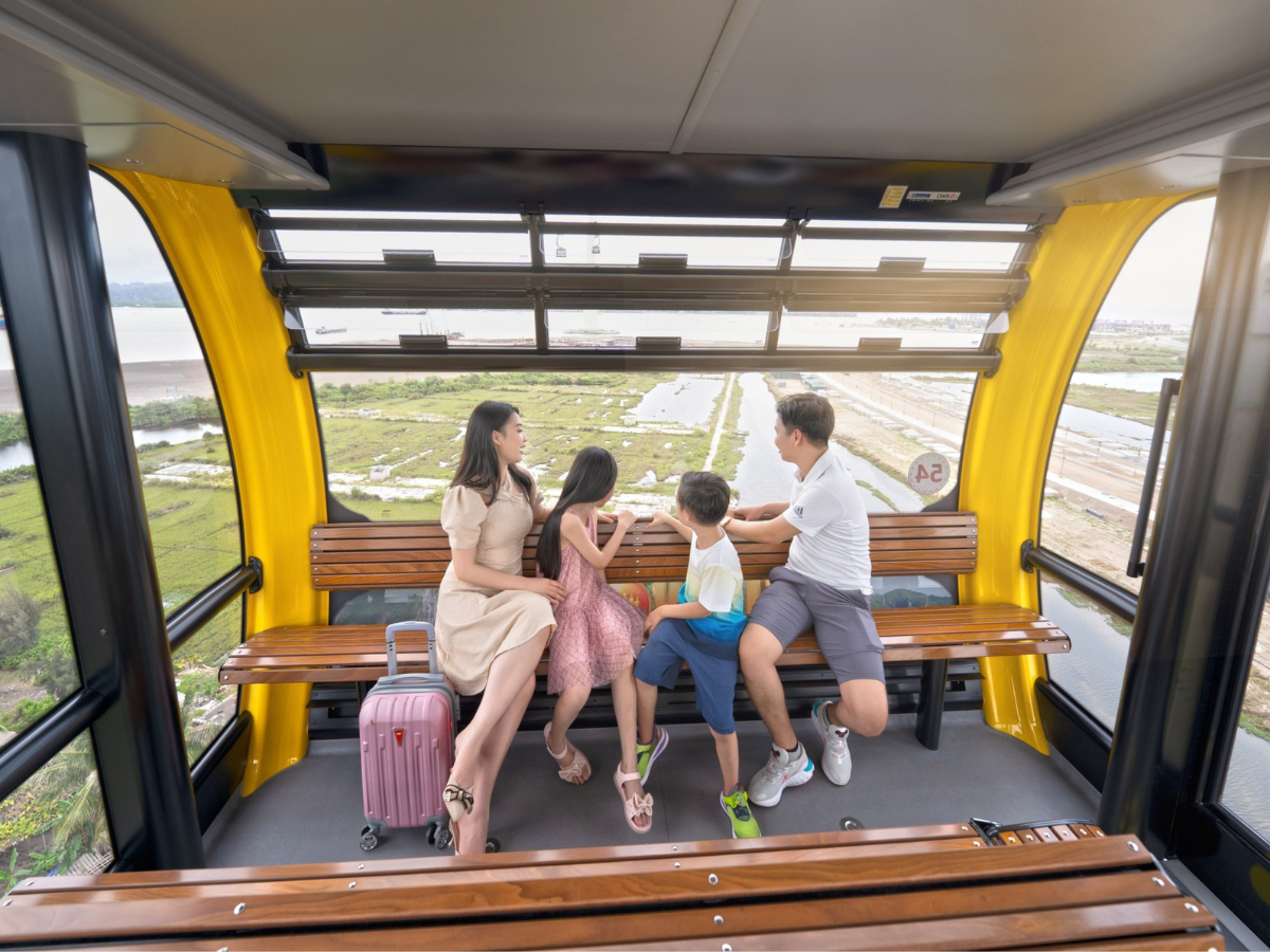 Trải nghiệm cáp treo Sun World Cat Ba
