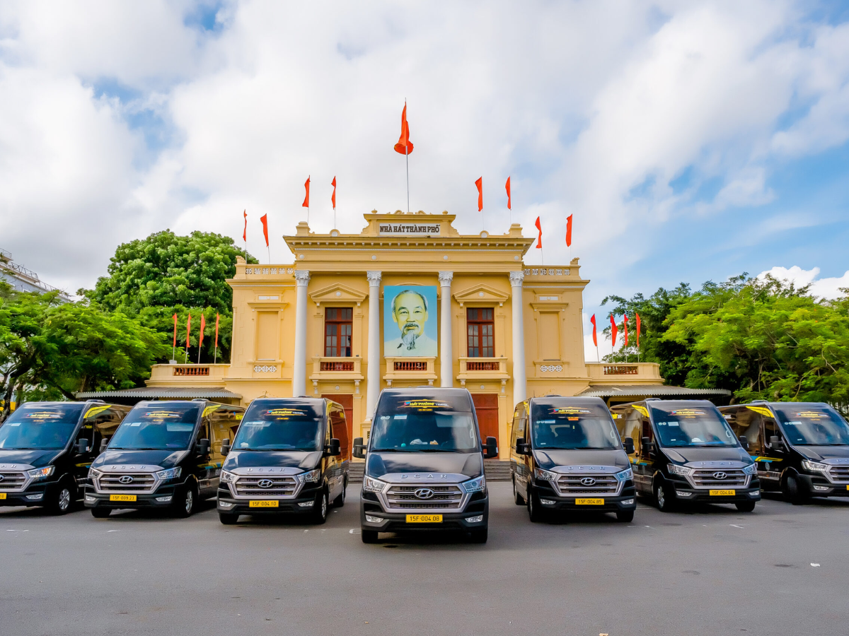 Xe khách đi Hải Phòng