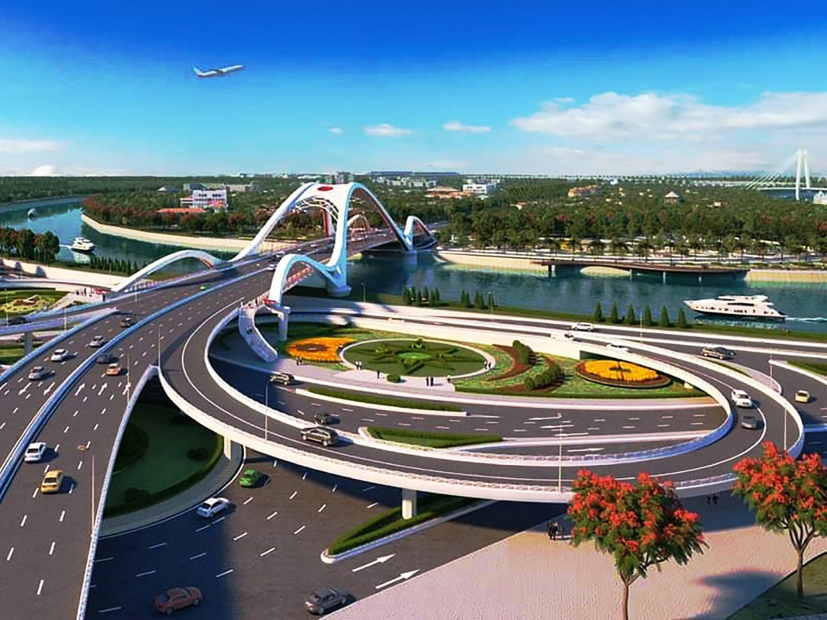 Bản vẽ dự án cầu Rào mới