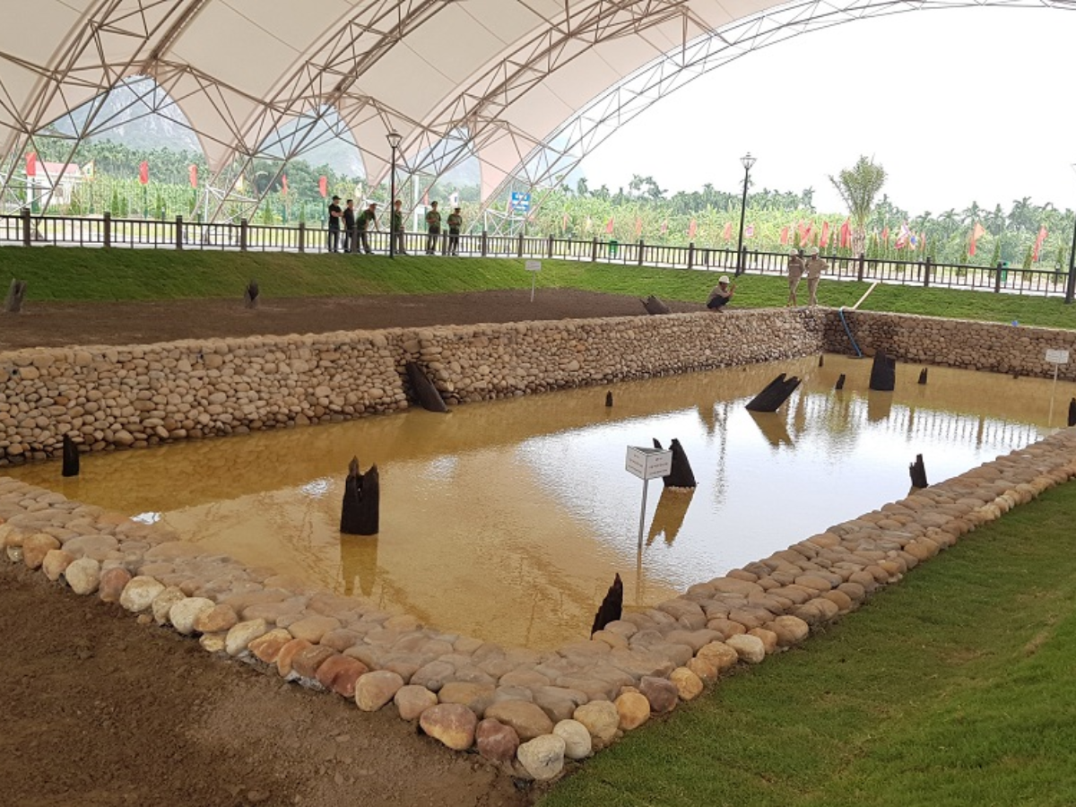 Bãi cọc Cao Quỳ được phát hiện vào năm 2019