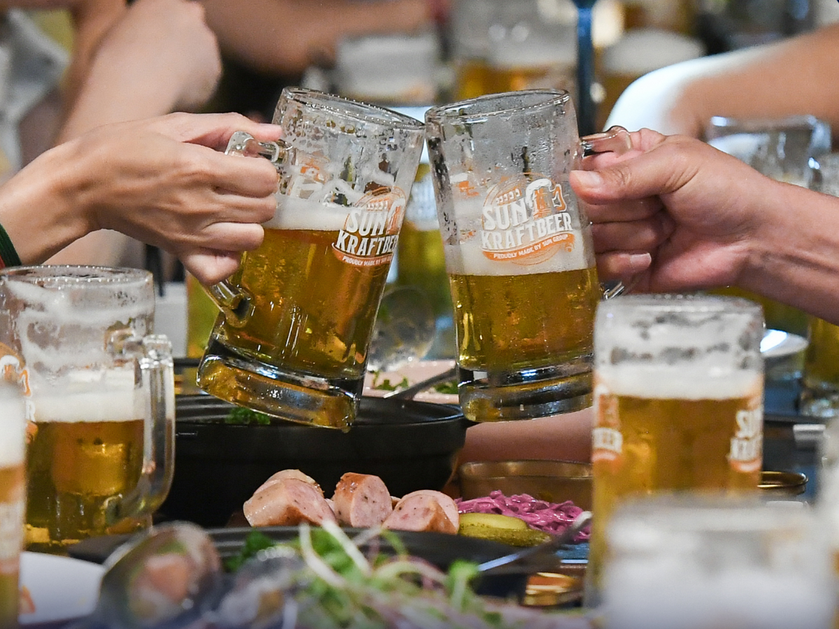 Các dòng bia Sun KraftBeer được sản xuất theo công thức Camba