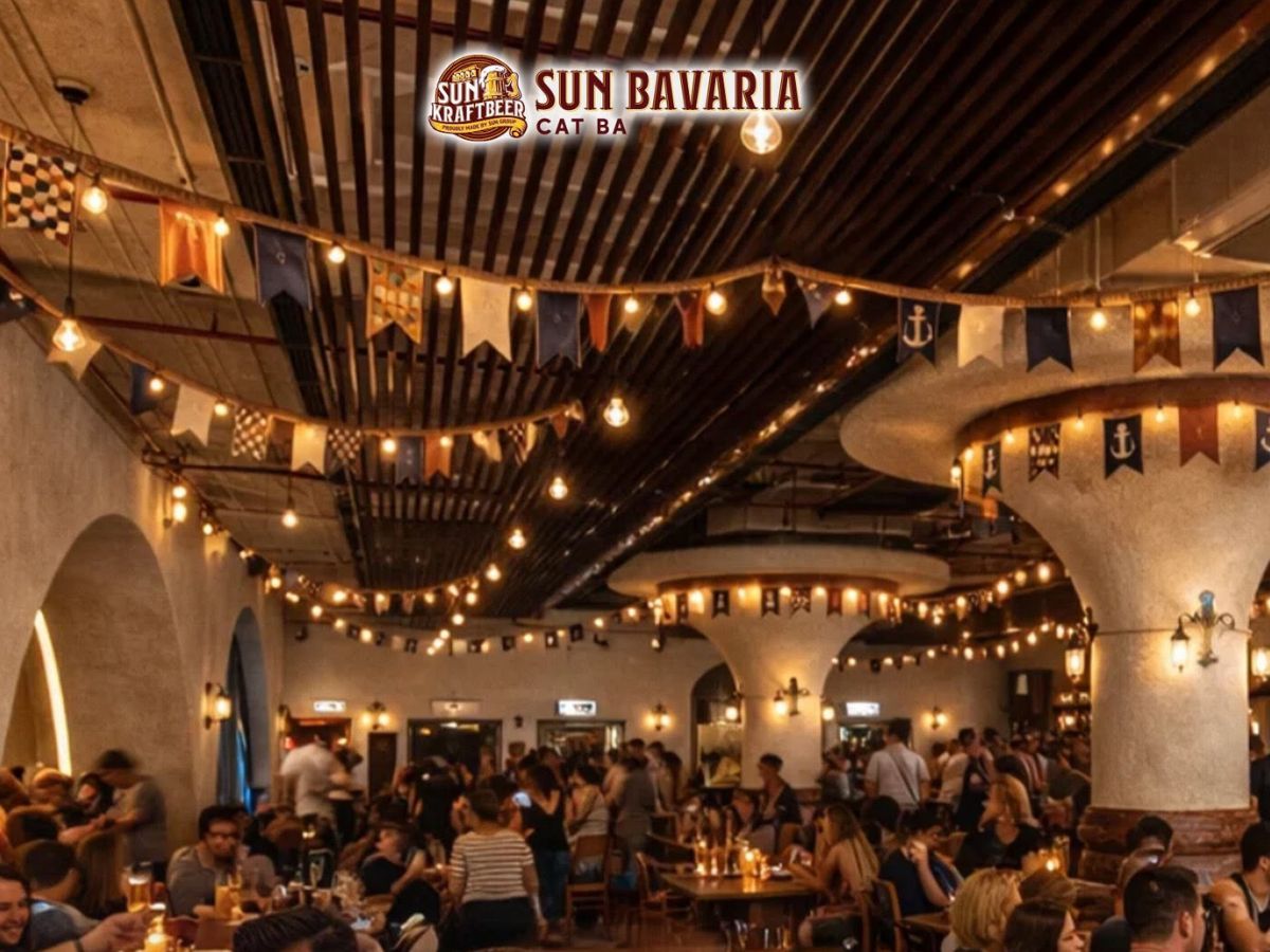 Sun Bavaria Cat Ba đang dần trở thành điểm hẹn ẩm thực nổi bật tại đảo ngọc