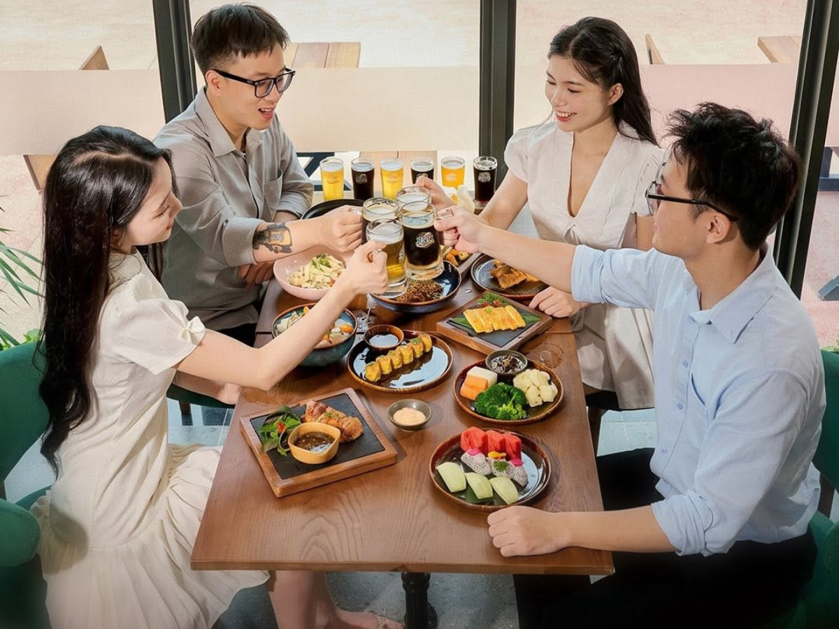 Mỗi dòng bia có tầng hương riêng biệt, mang đến trải nghiệm đa dạng cho từng nhóm khách