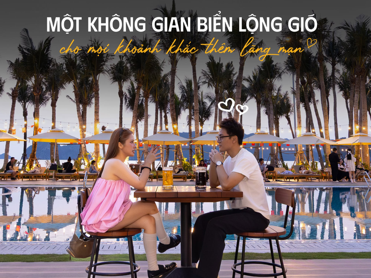 Sun Bavaria Cat Ba gây ấn tượng với kiến trúc lấy cảm hứng từ châu Âu, quảng trường rộng cùng nhiều góc thiết kế nghệ thuật