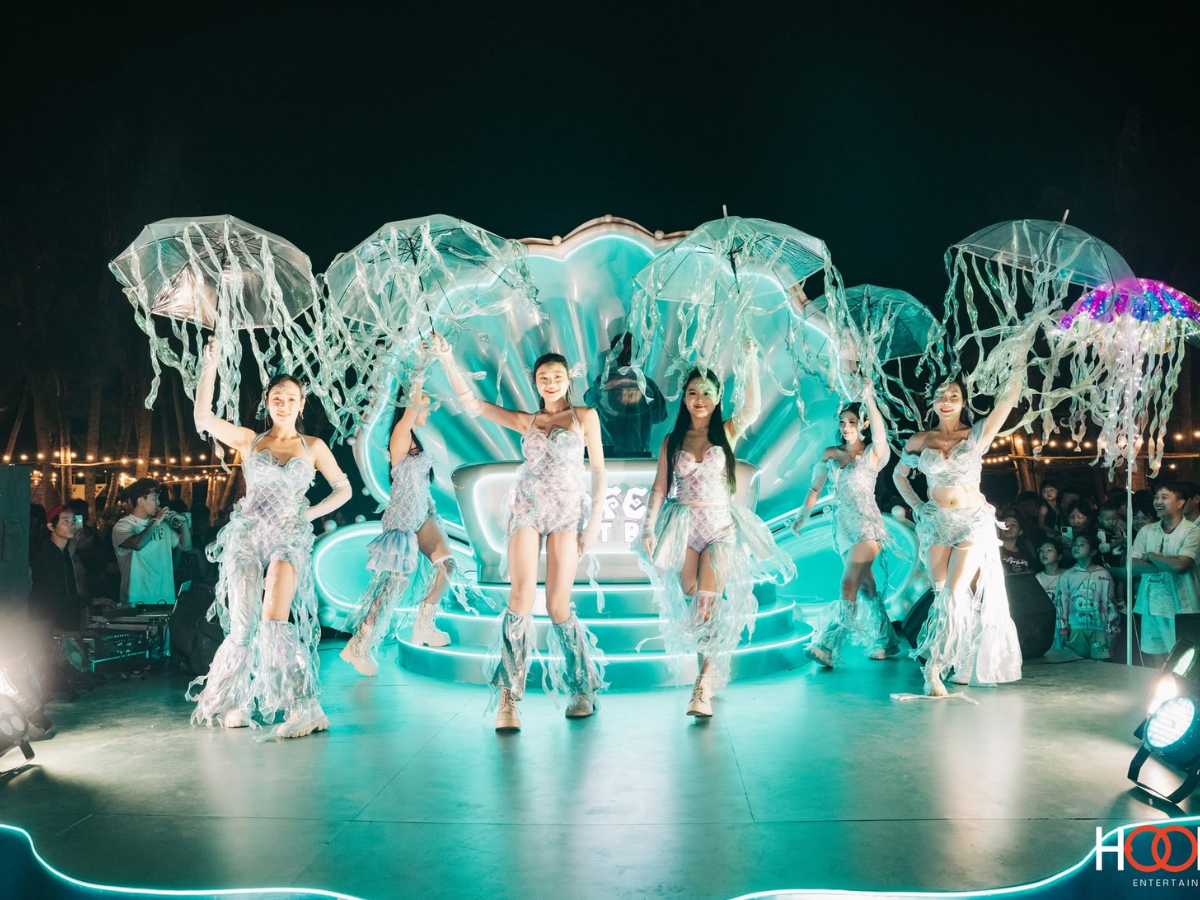 Đây là nơi phù hợp để tổ chức biểu diễn ca nhạc, DJ, dance performance và các chương trình nghệ thuật