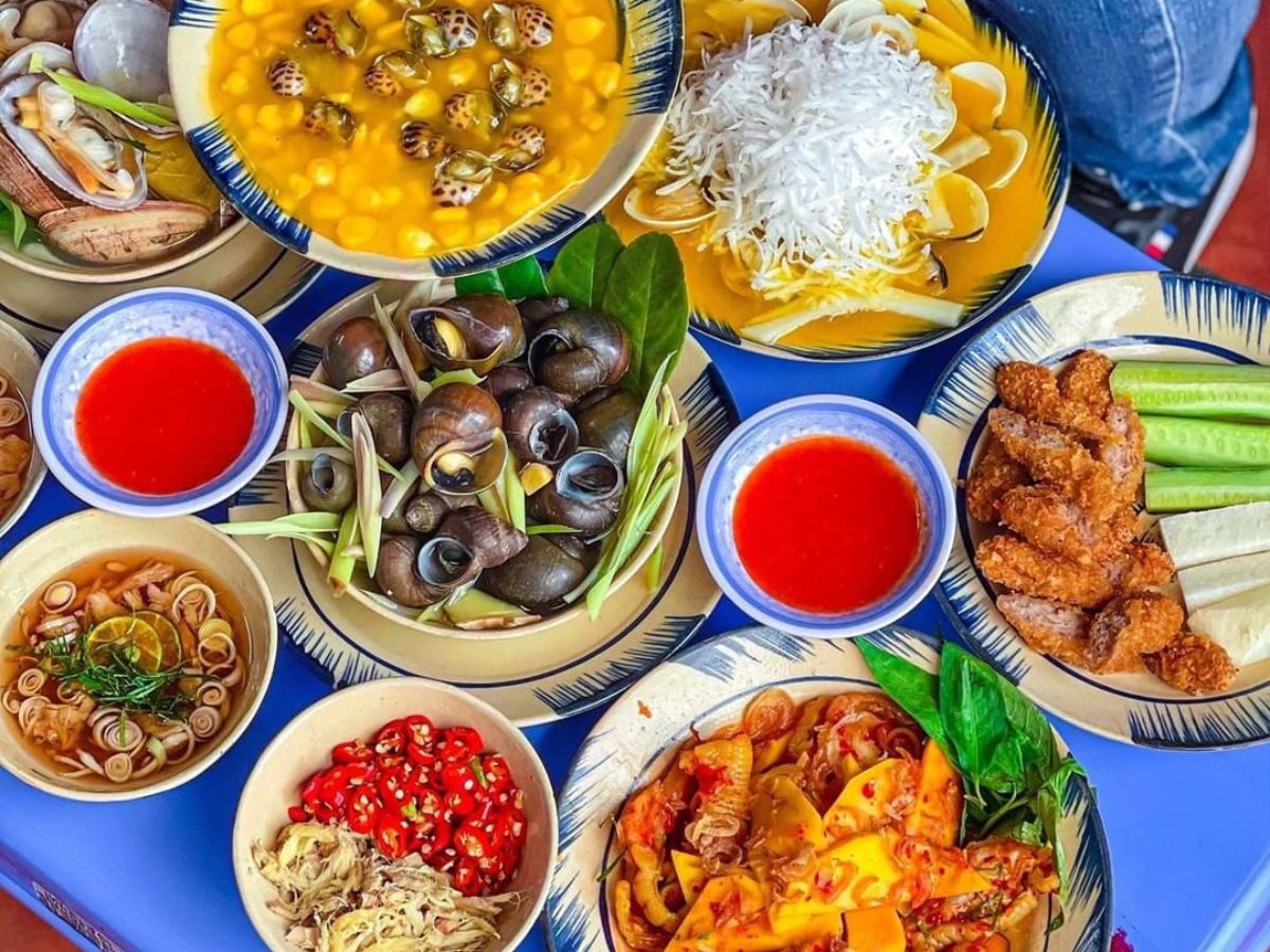 Các khu ẩm thực phong phú sự lựa chọn cho du khách khám phá