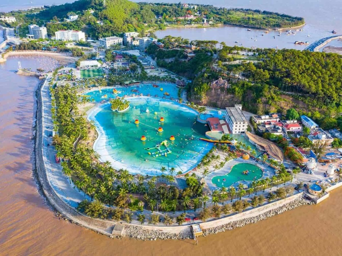 Biển nhân tạo Đồi Rồng Hải Phòng gây ấn tượng với quy mô hiện đại bậc nhất miền Bắc