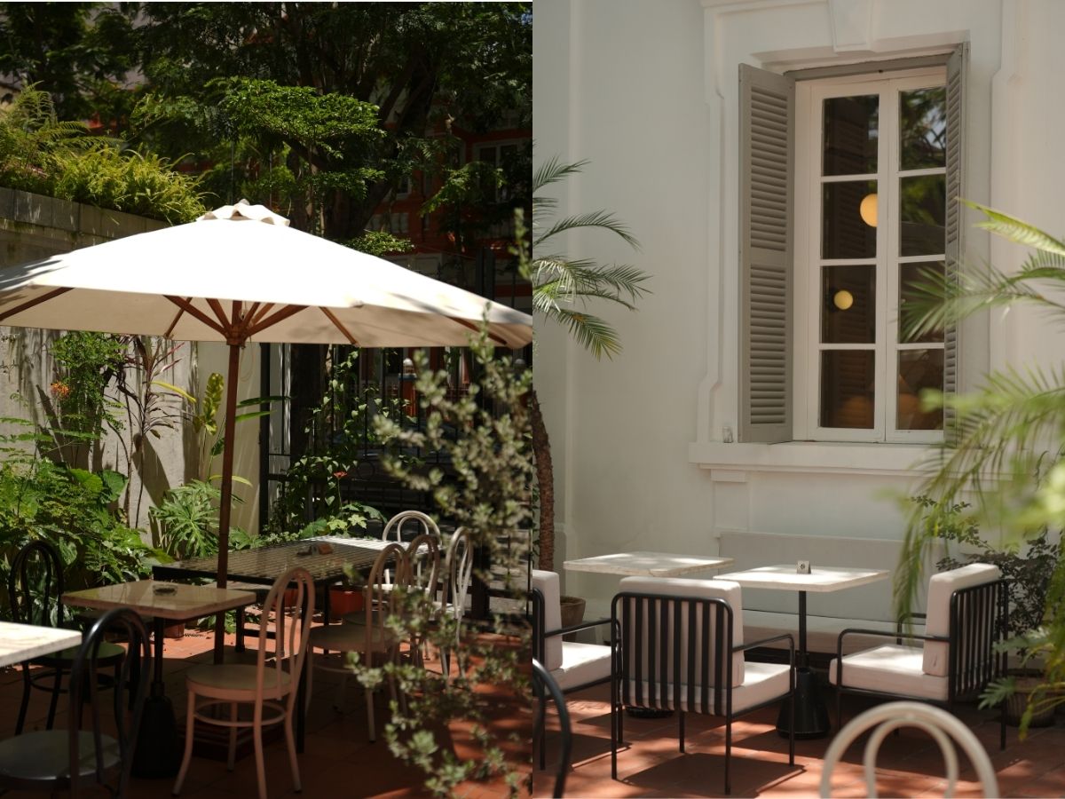 Cafe 1986 & Bakes sở hữu không gian trầm lắng và có chiều sâu