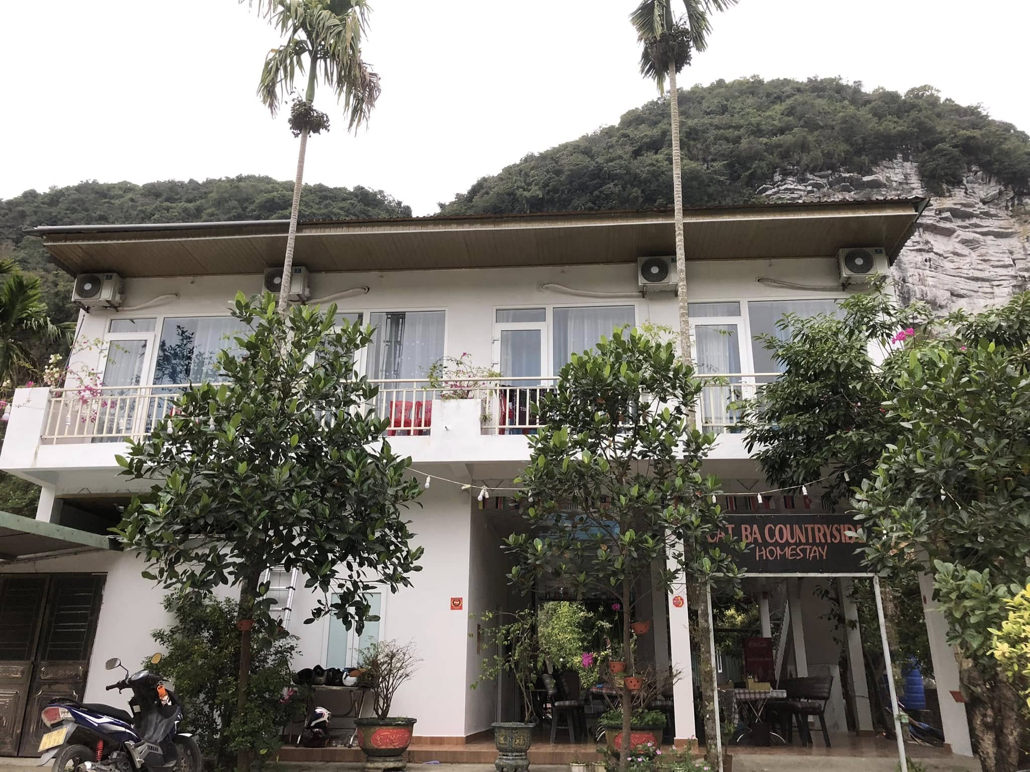 The lush surroundings of Cat Ba Countryside Homestay create a relaxing atmosphere surrounded by nature