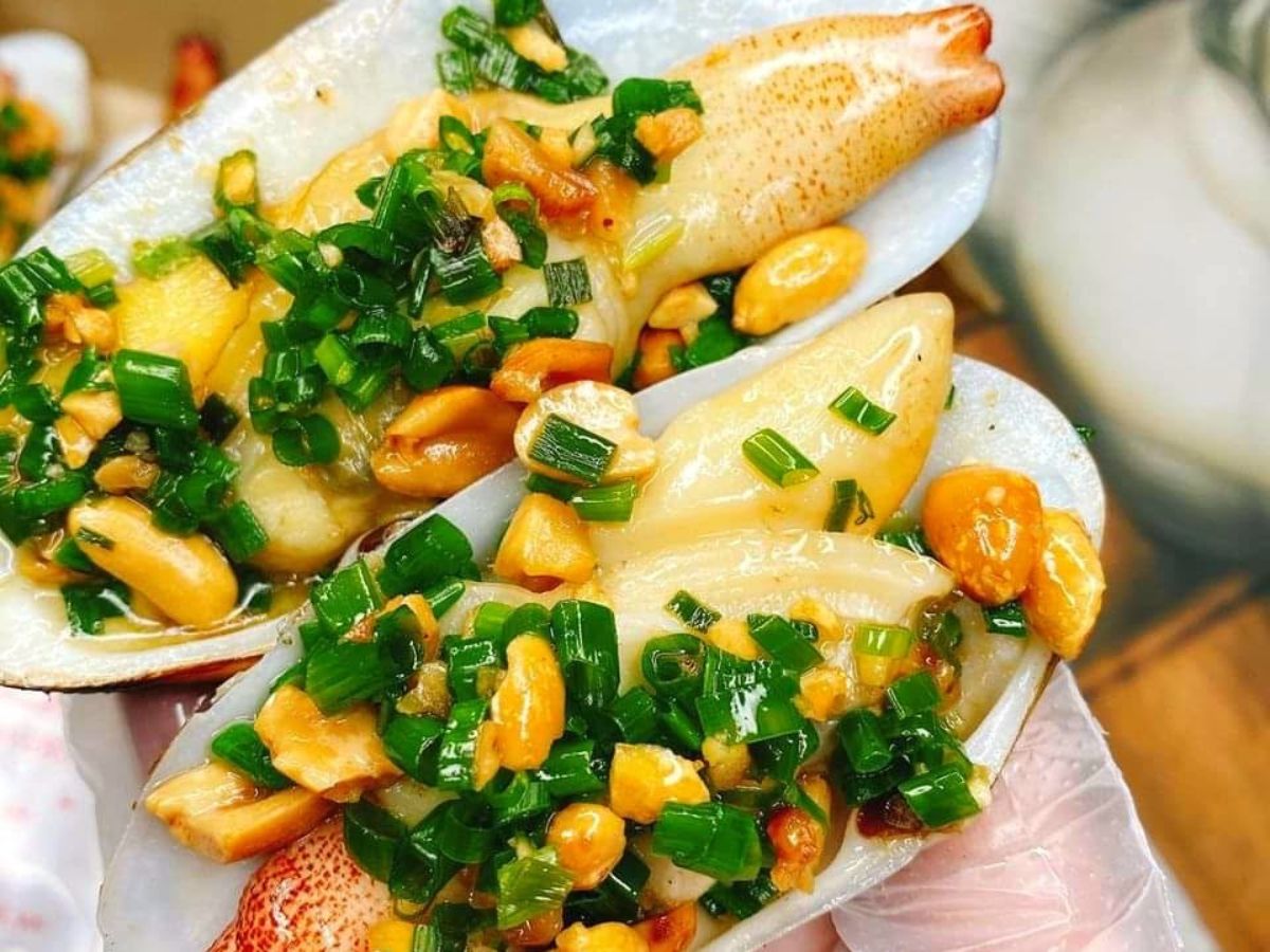 Tu hài là một trong những đặc sản nổi tiếng tại Cát Bà