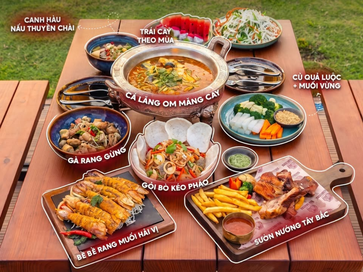 Nếu ưu tiên bữa tối gọn gàng, các Set Menu Tối từ 333.000 đồng đến 475.000 đồng là nhóm sản phẩm đáng tham khảo.