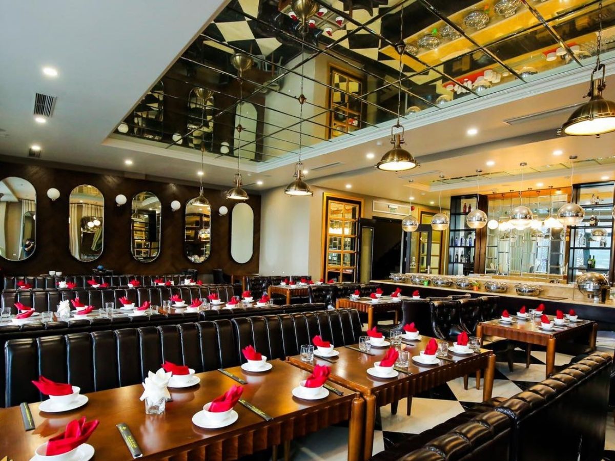 Marigold Restaurant với không gian ăn uống chỉn chu