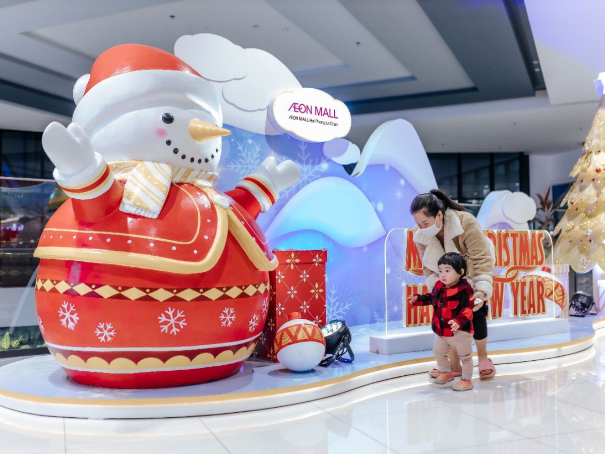 Không khí Giáng Sinh Hải Phòng dễ chịu, ấm cúng