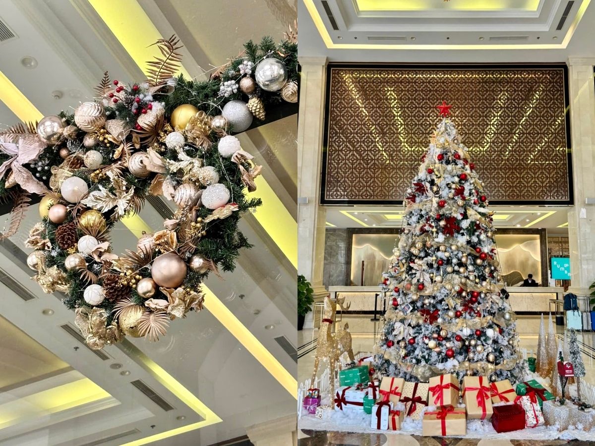 Không khí Giáng Sinh tại khách sạn Melia Vinpearl Hotel Hải Phòng