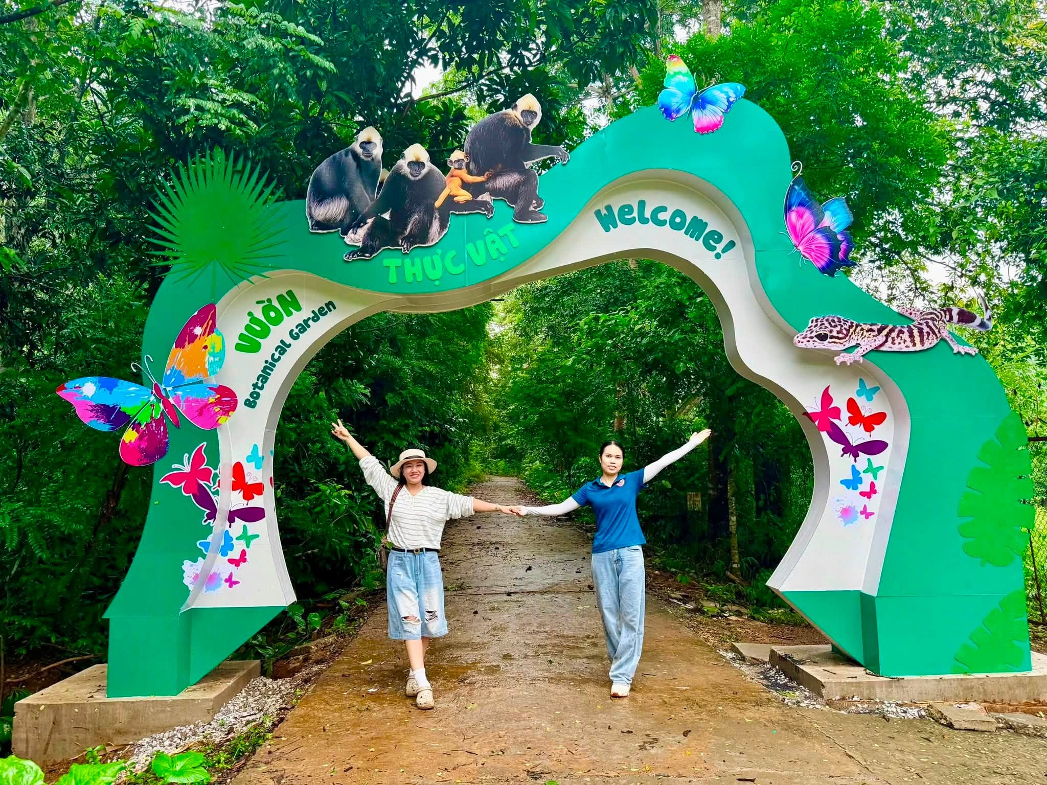 Trekking dưới những tán rừng xanh giúp du khách khám phá một góc Cát Bà hoang sơ trong tiết trời mùa thu mát mẻ