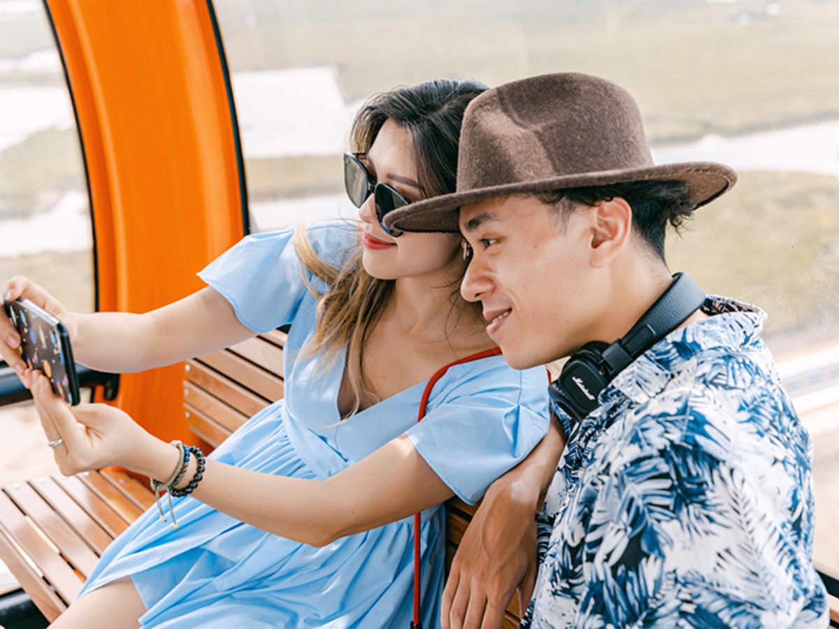 Khám phá cảnh đẹp Hải Phòng với cáp treo Sun World Cat Ba dài gần 4 km.