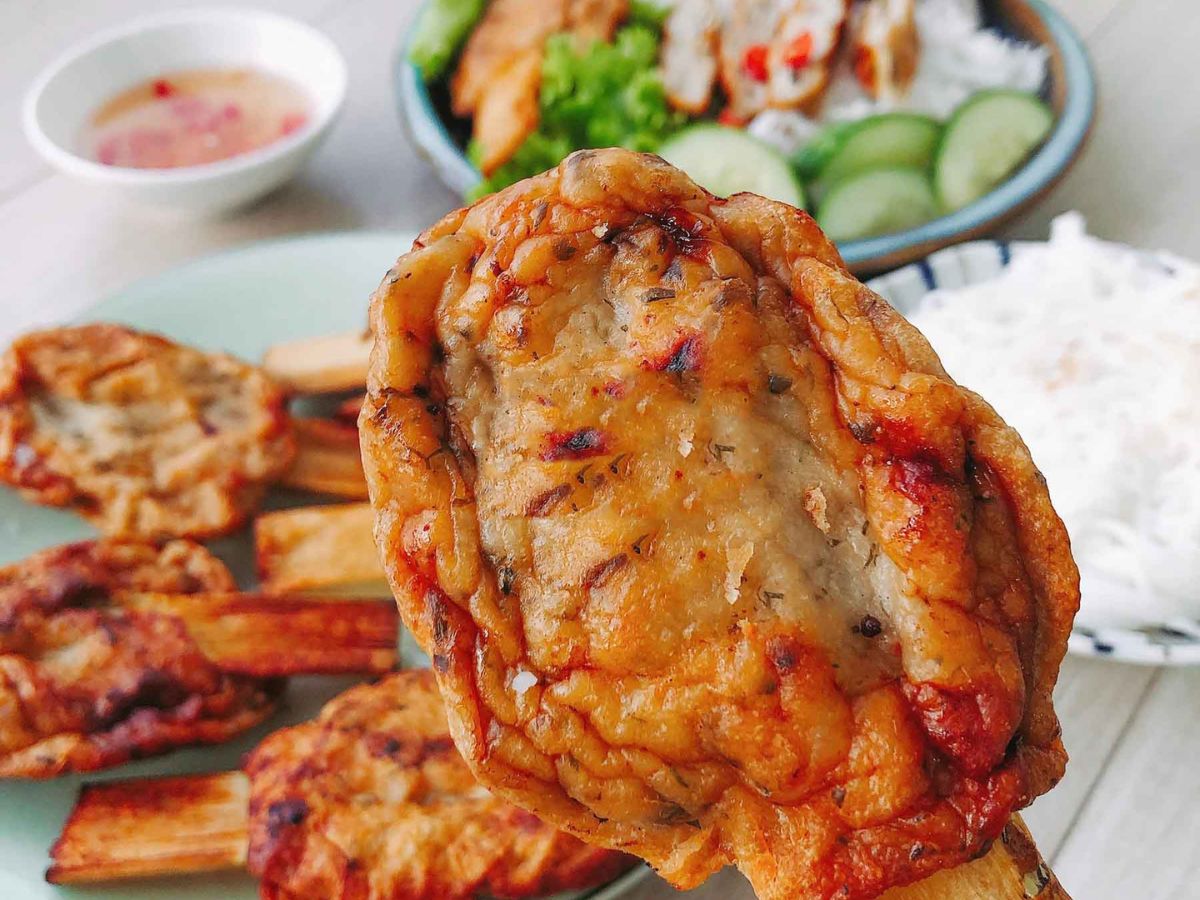 Chả chìa Hạ Lũng thơm ngon.