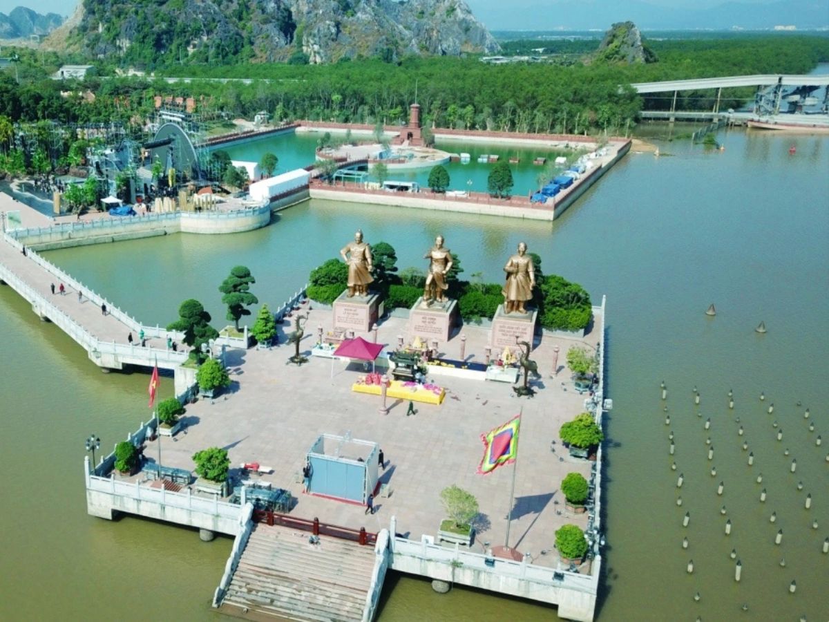 Khu di tích Bạch Đằng Giang (Hải Phòng) là chứng nhân lịch sử hào hùng.