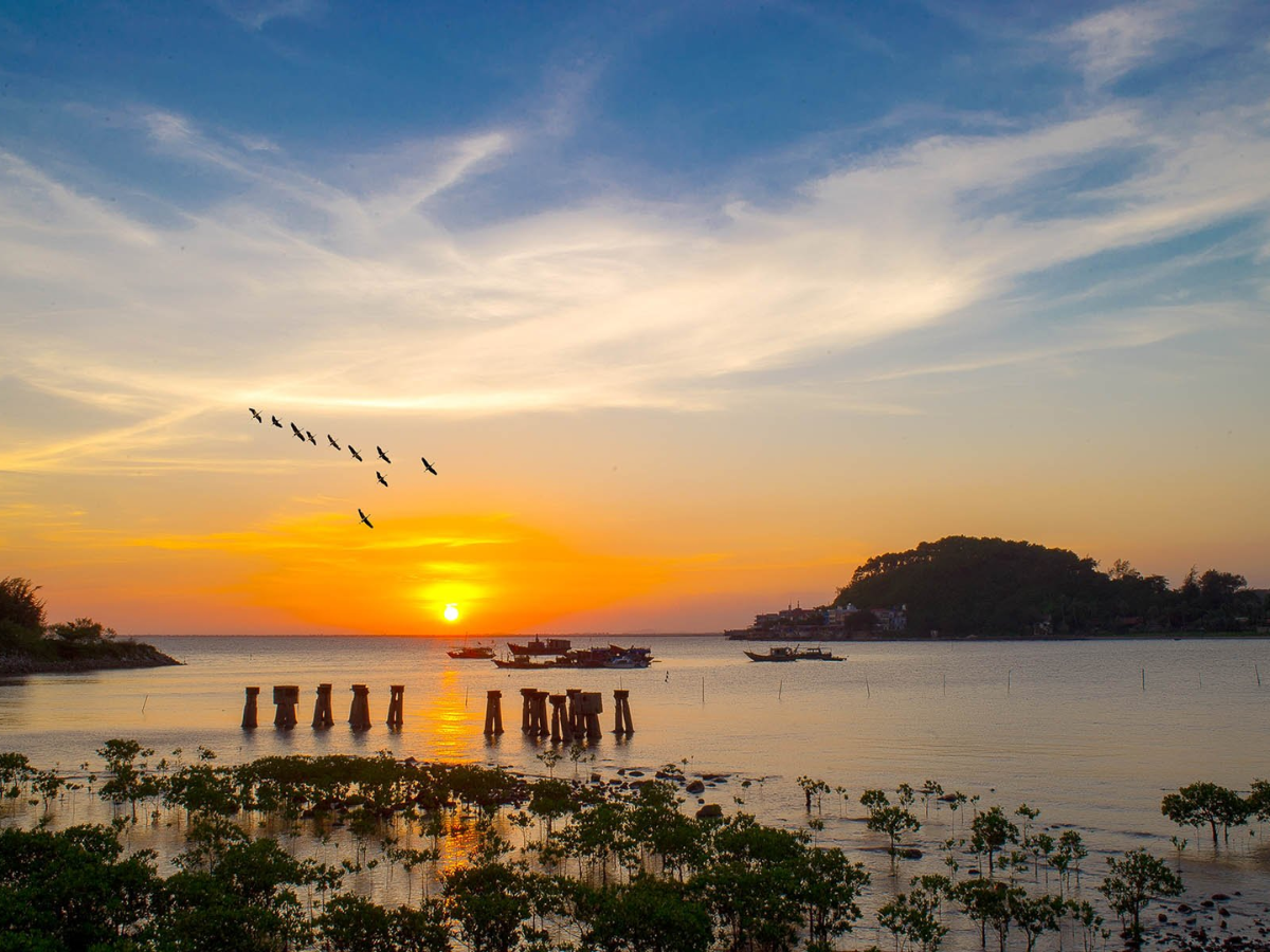 Di tích còn sót lại tại Bến K15.