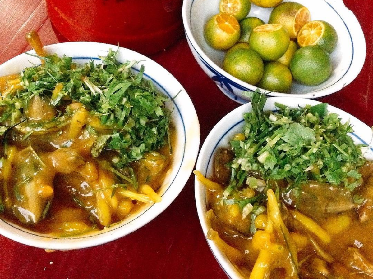 Giá bể xào vị lạ miệng thu hút thực khách. Giá bể xào vị lạ miệng thu hút thực khách.