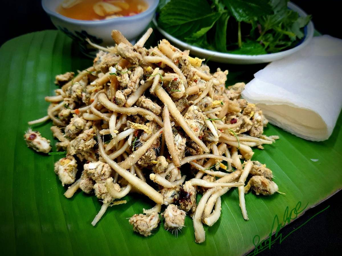 Giá bể trở thành đặc sản Hải Phòng. Giá bể trở thành đặc sản Hải Phòng.