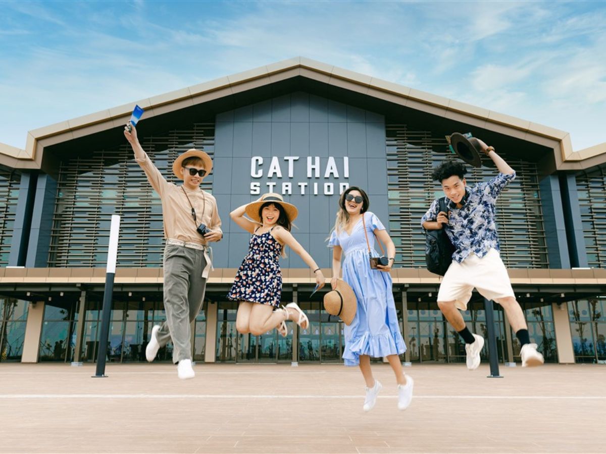 Trải nghiệm tham quan Cát Bà với cáp treo Sun World. 