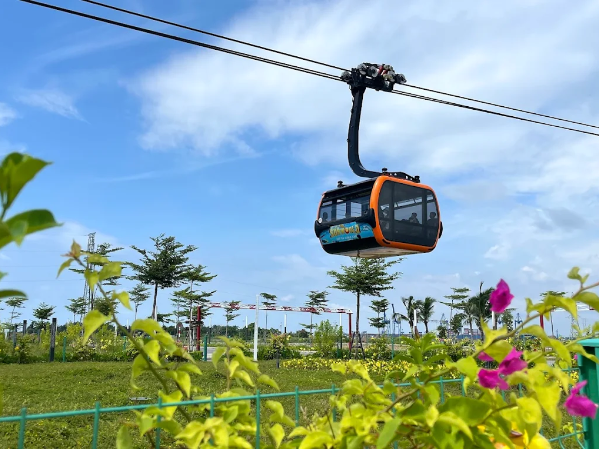 Hệ thống cáp treo 3 dây hiện đại bậc nhất.