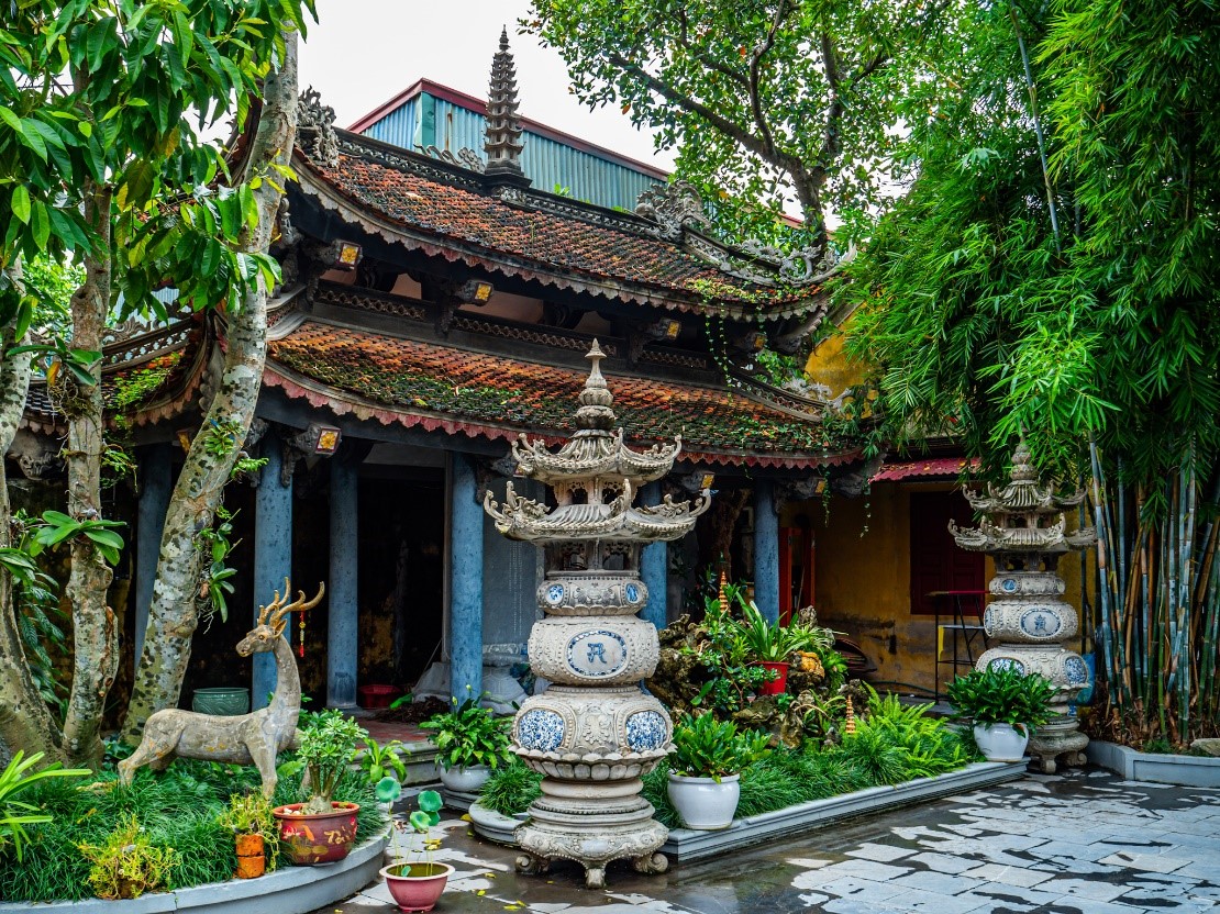 Chùa Phổ Chiếu là không gian sinh hoạt văn hóa tâm linh quan trọng của người dân Hải Phòng. 