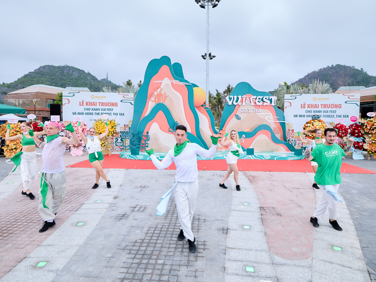 Lễ hội giao lưu đặc sắc tại VUI-Fest Cat Ba.