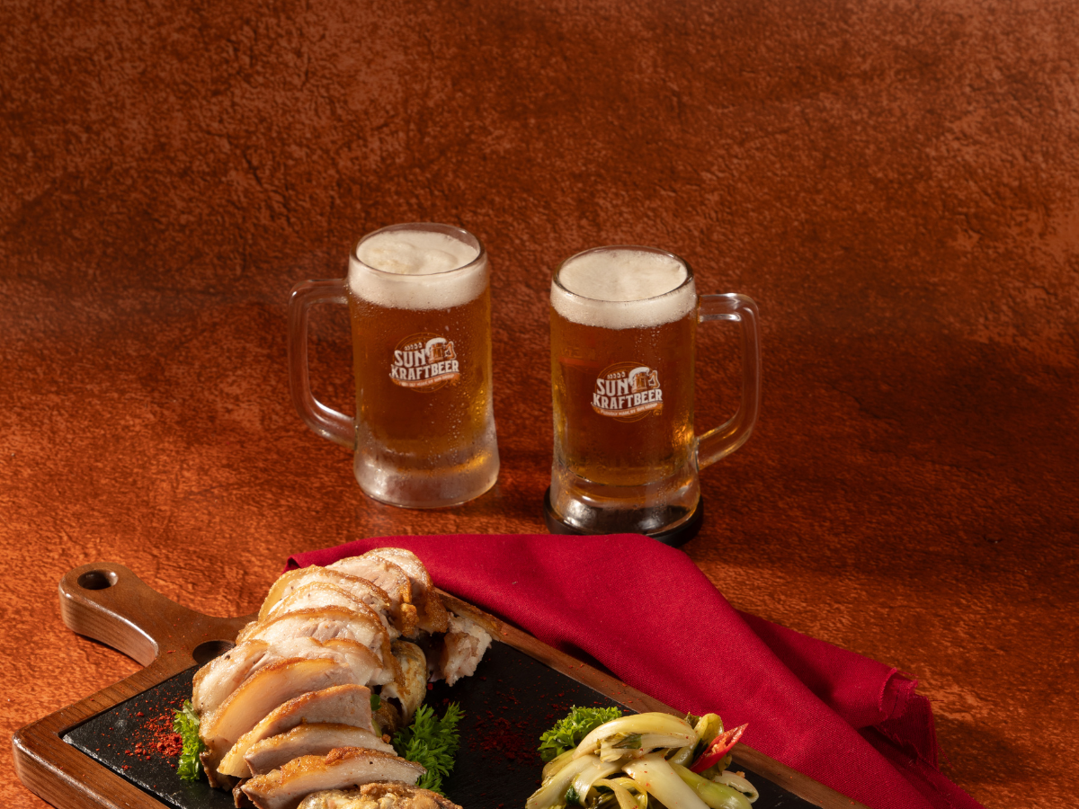 Dòng bia thủ công Sun KraftBeer được sản xuất theo công nghệ hiện đại từ Đức.&nbsp;